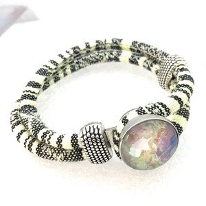 Bracelet Cotton Noosa Handmade 20mm snap SB20